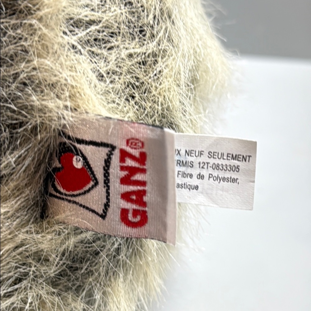 GANZ Gray and Cream Stuffed Lemur and Hedgehog Set - Picture 9 of 10